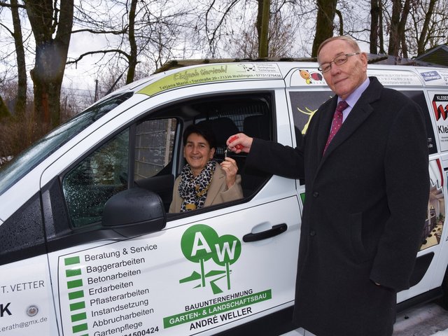 Neues Auto für das Tierheim Großerlach, SK