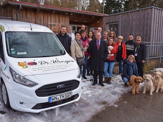 Neues Auto für das Tierheim Großerlach, SK